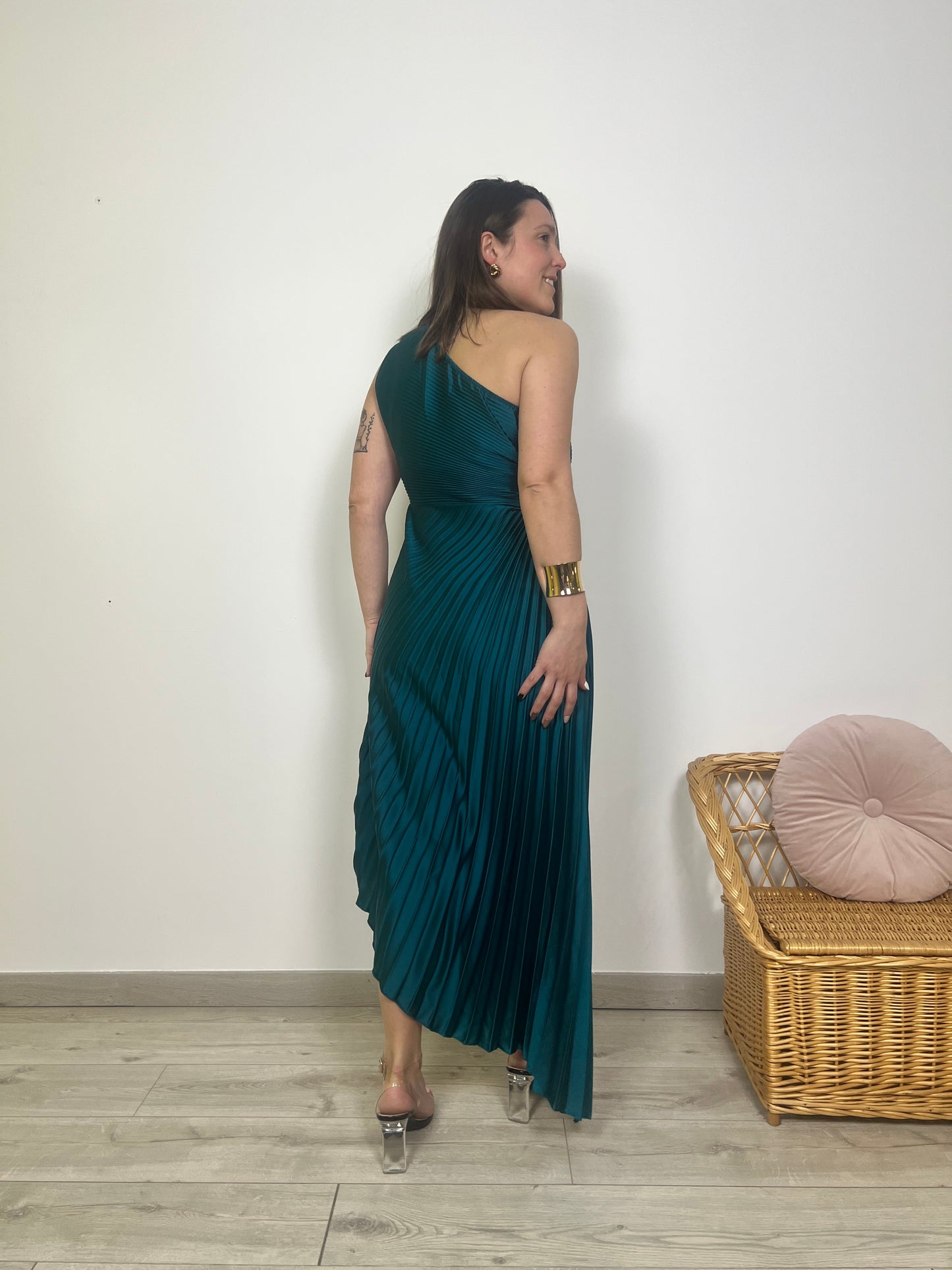 Vestido plisado