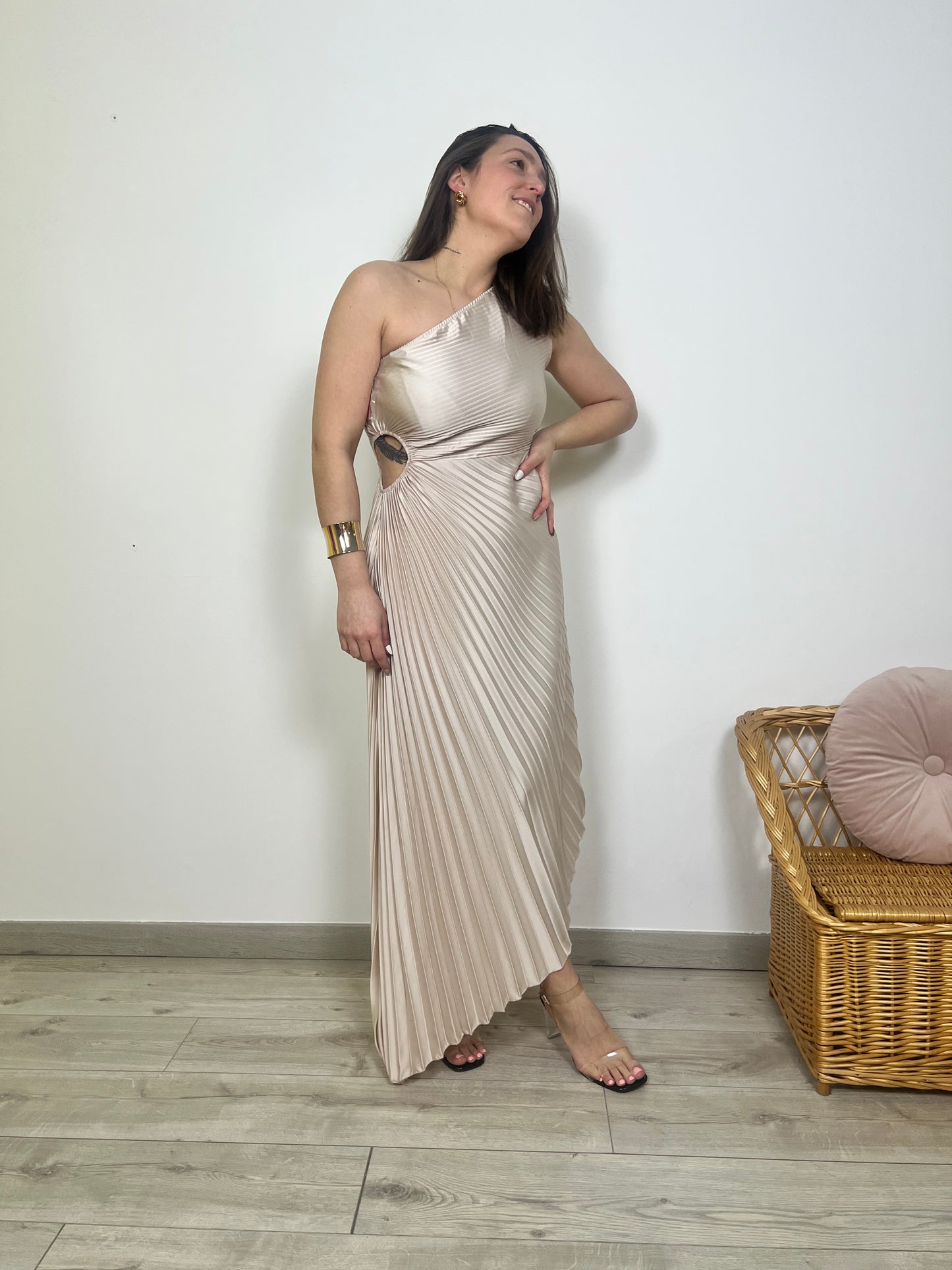 Vestido plisado