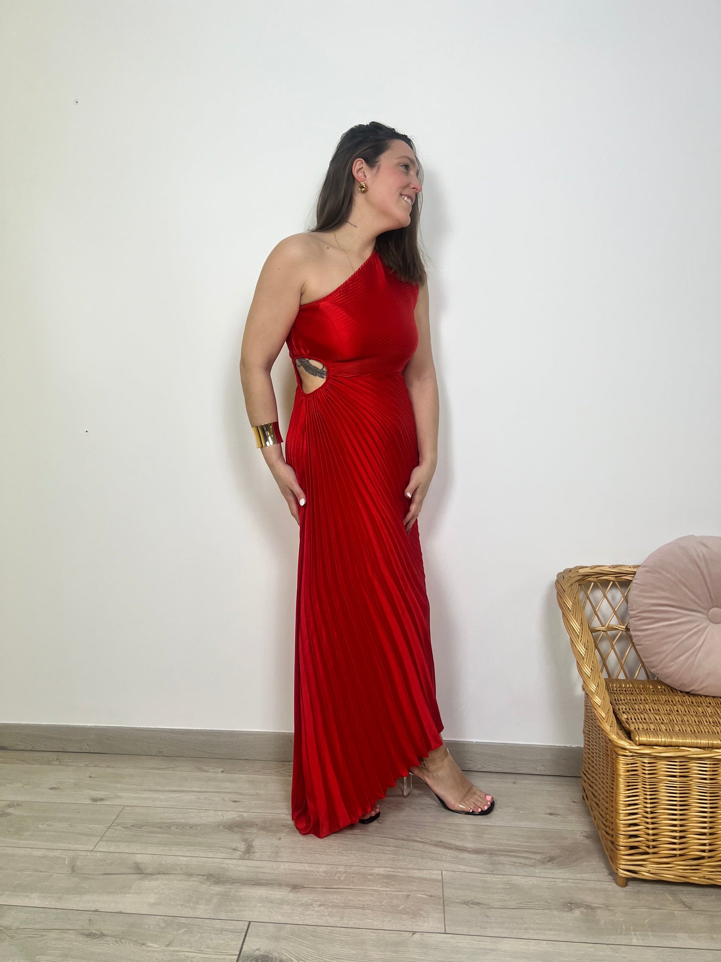 Vestido plisado