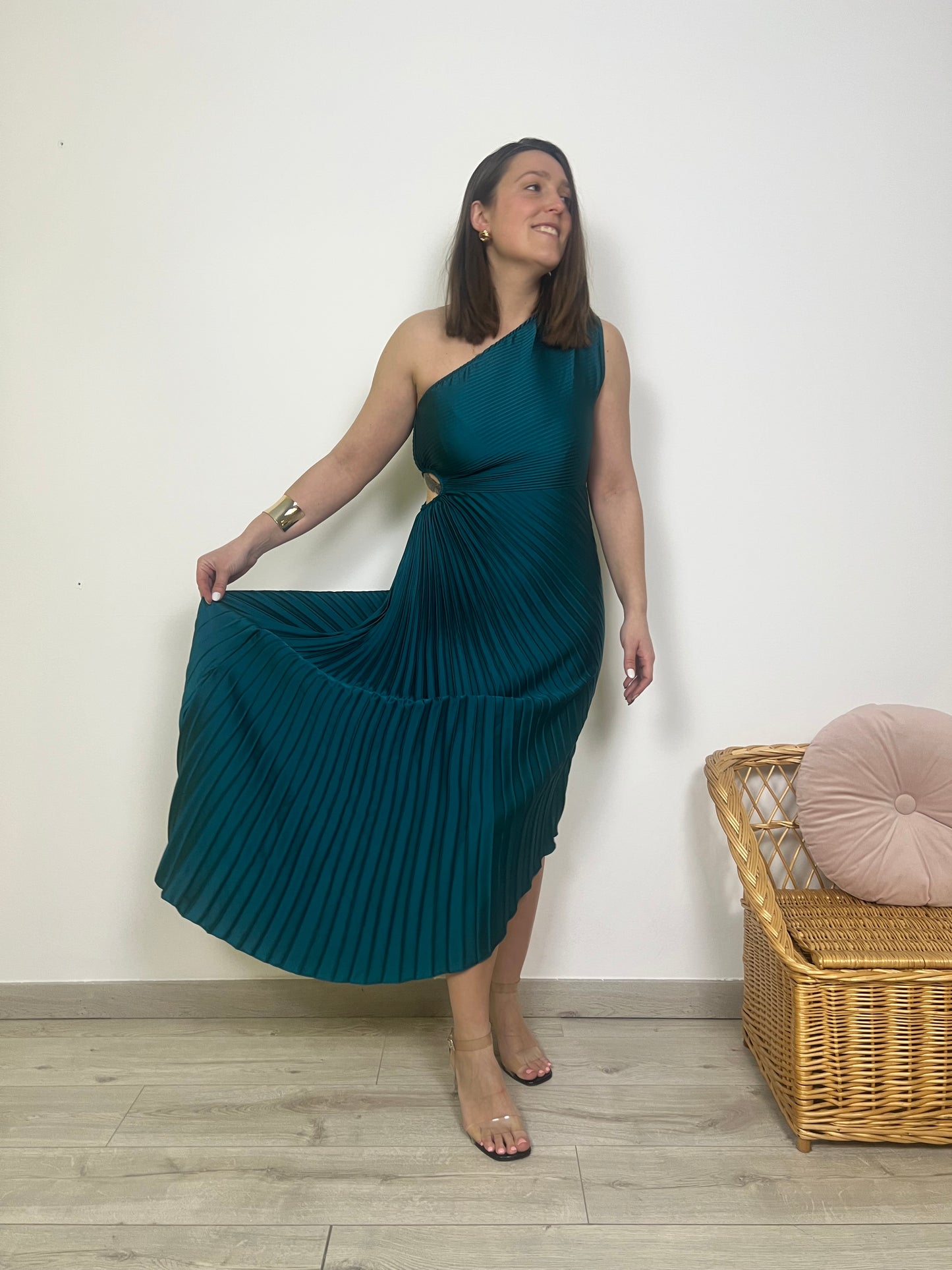 Vestido plisado