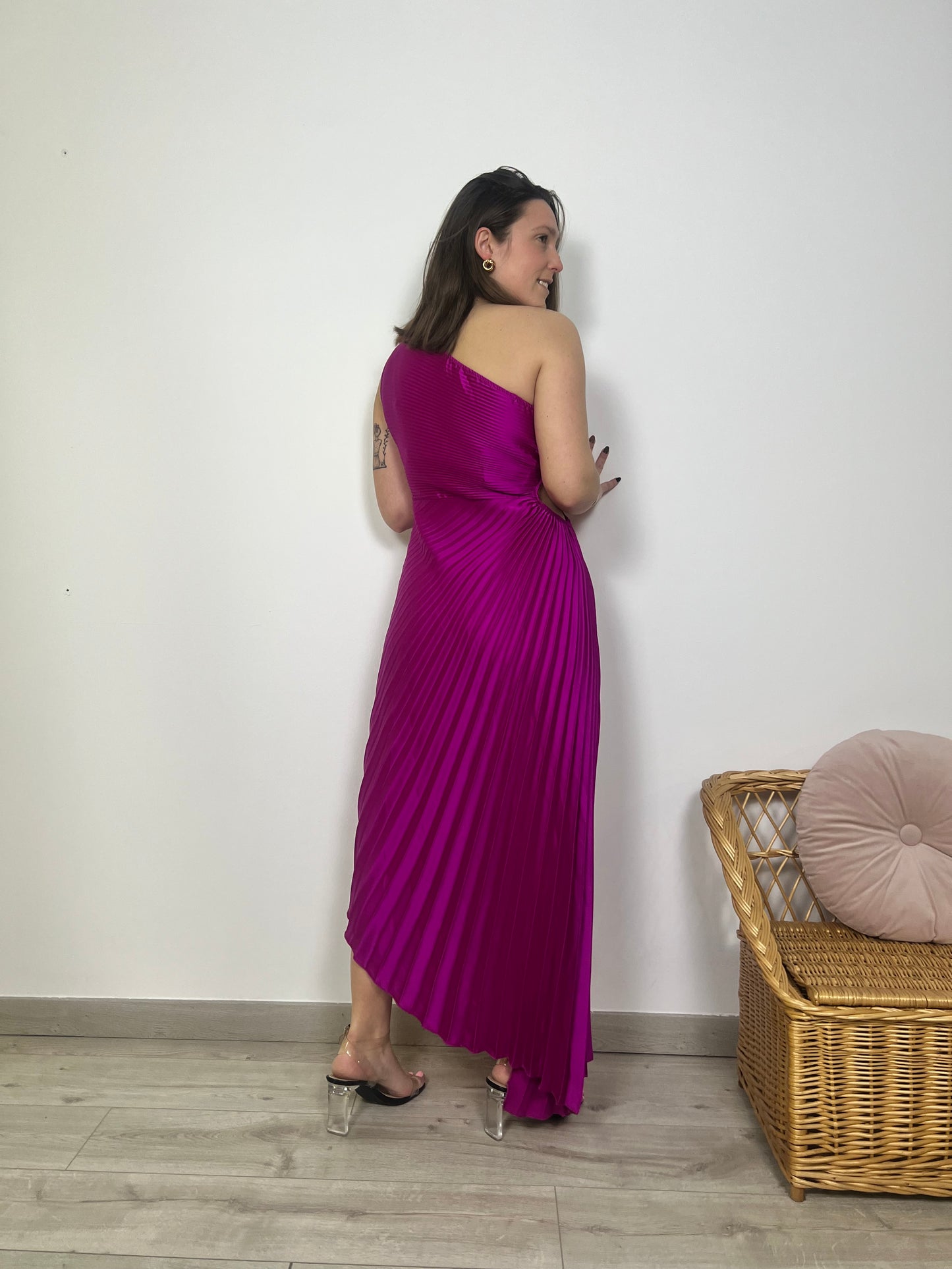 Vestido plisado