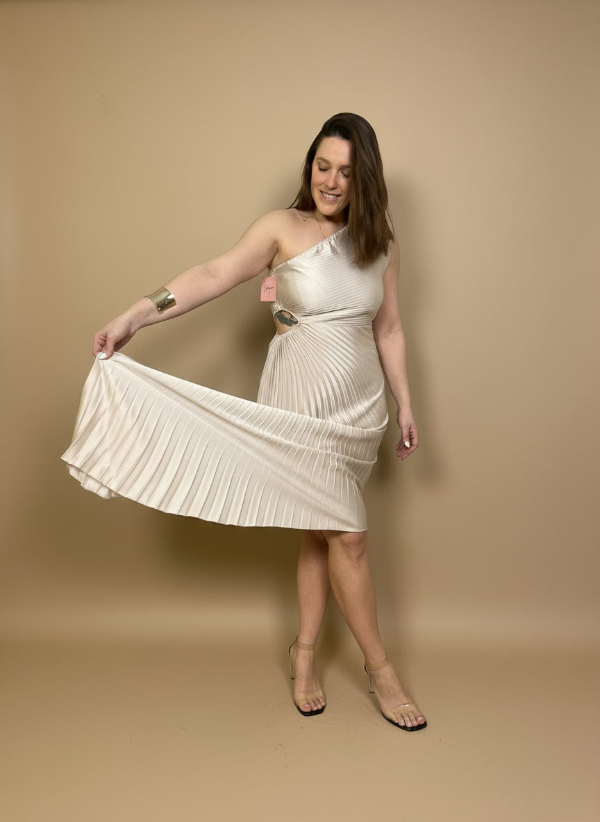 VESTIDO PLISADO