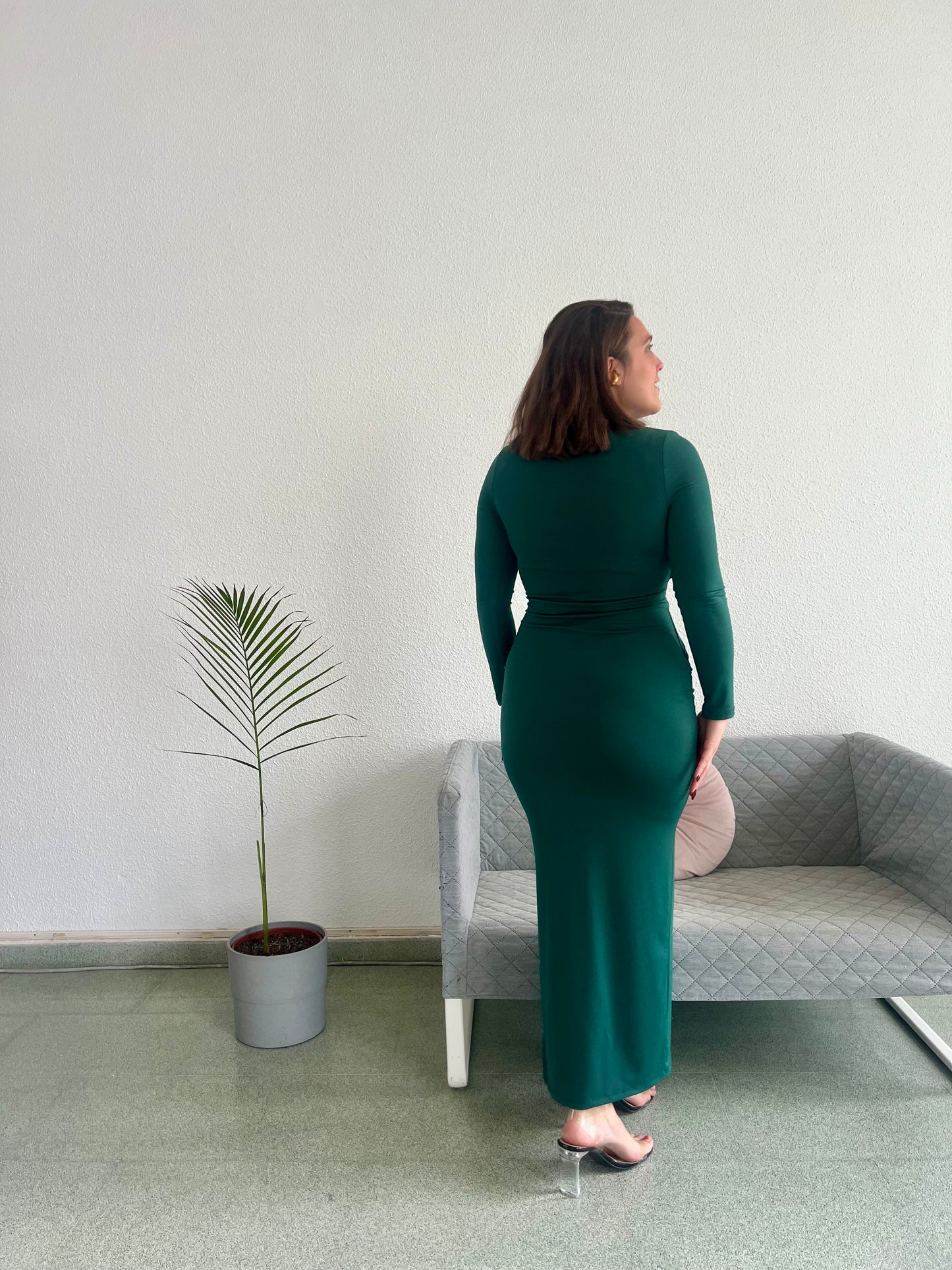 Vestido hebillas