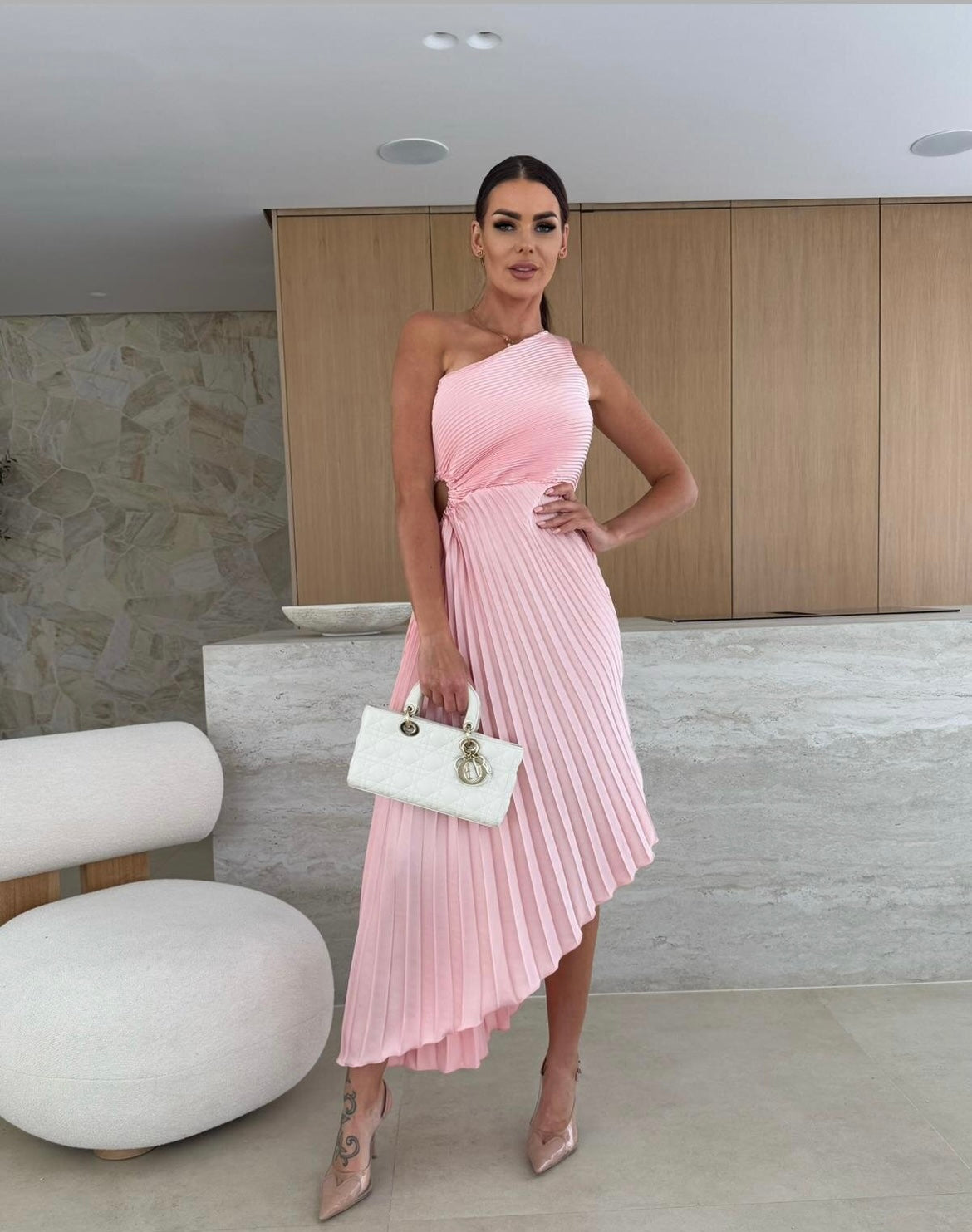 Vestido plisado