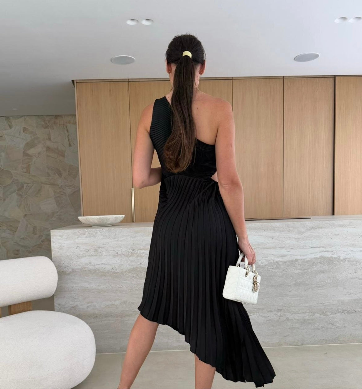 Vestido plisado
