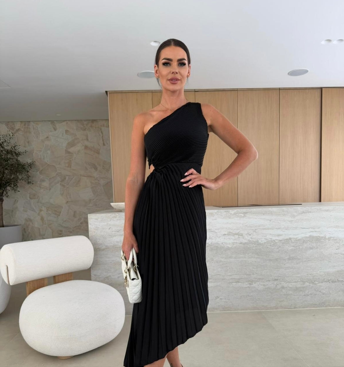 Vestido plisado