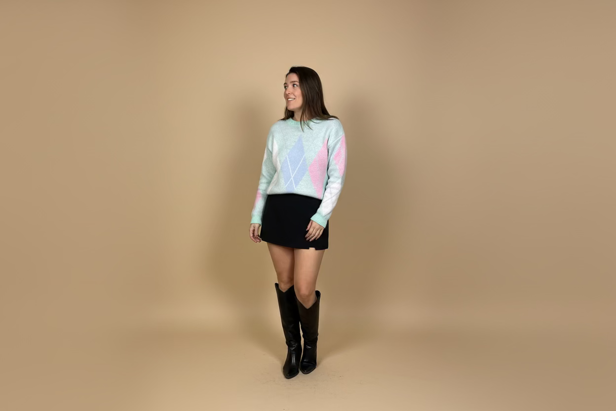 FALDA PANTALÓN ALGODÓN