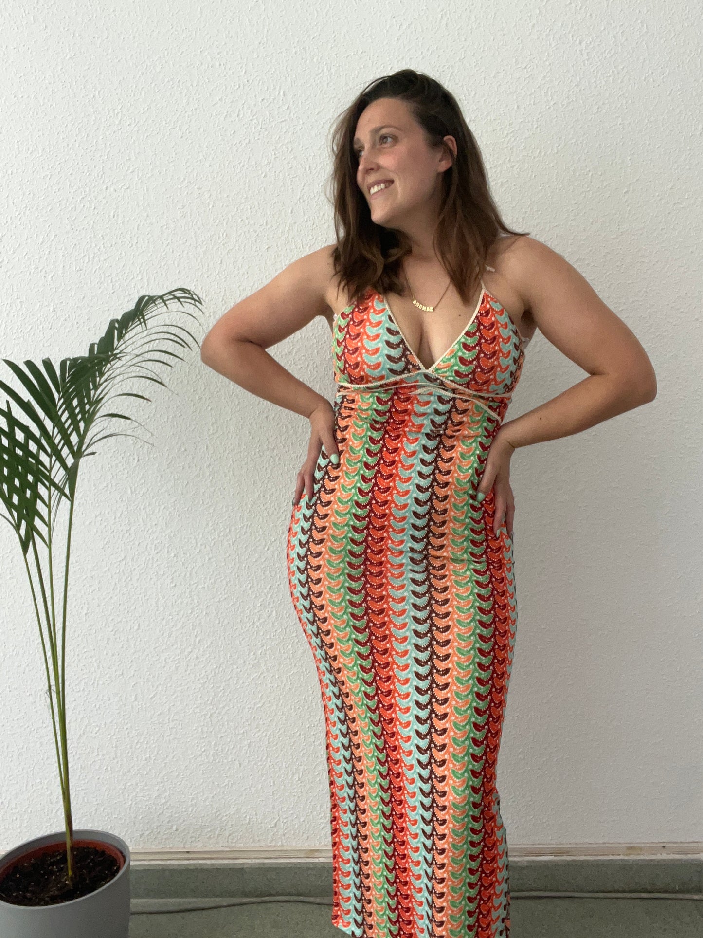 Vestido tropical