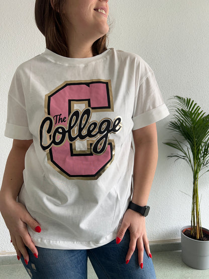 Camiseta the college