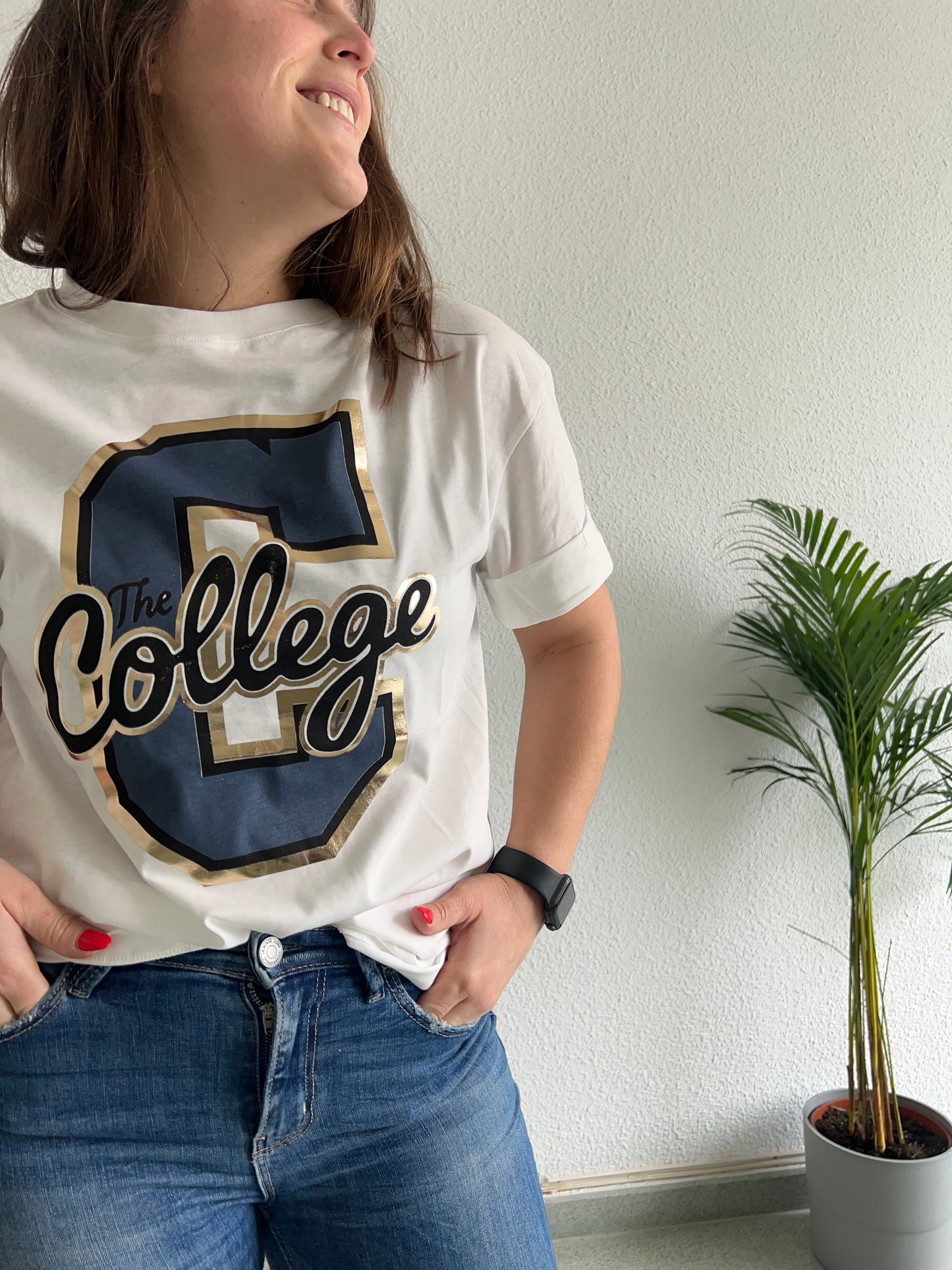 Camiseta the college