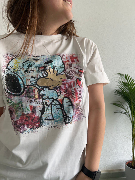 Camiseta snoppy