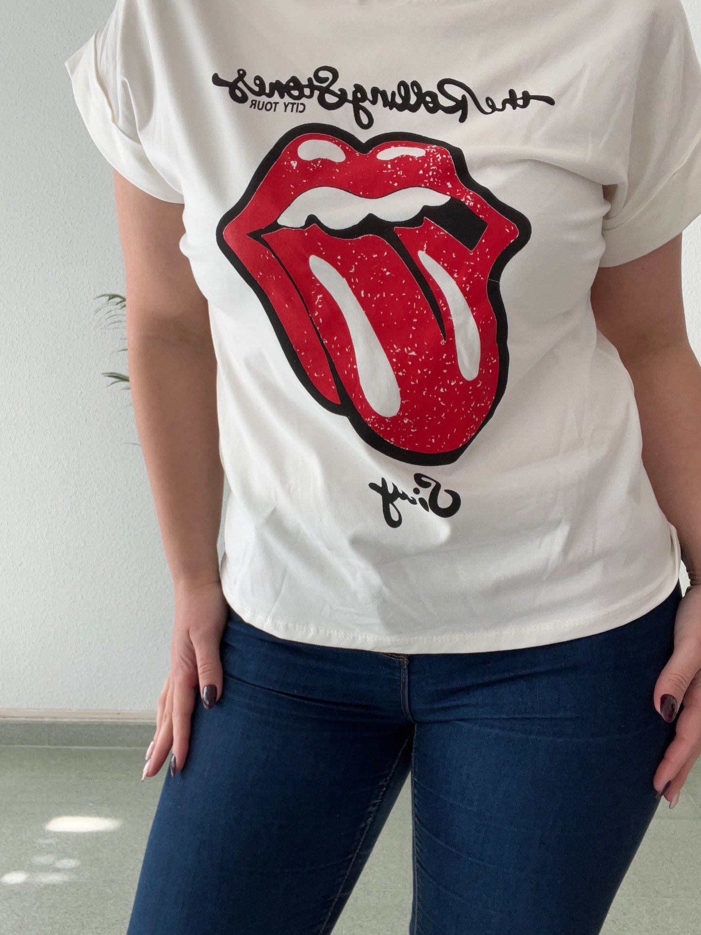 Camiseta rolling