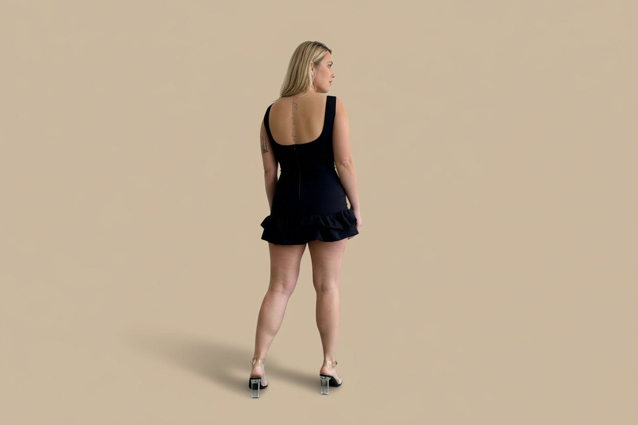 VESTIDO / MONO VOLANTE